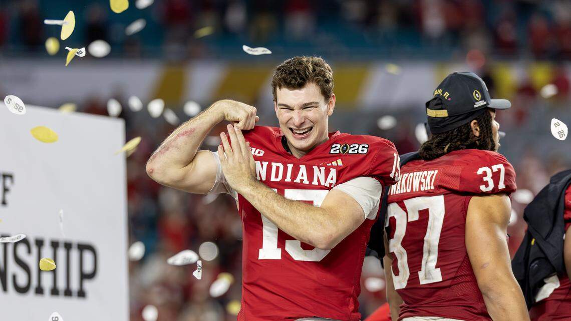 Fernando Mendoza and Hoosiers hit the club in Miami after big win