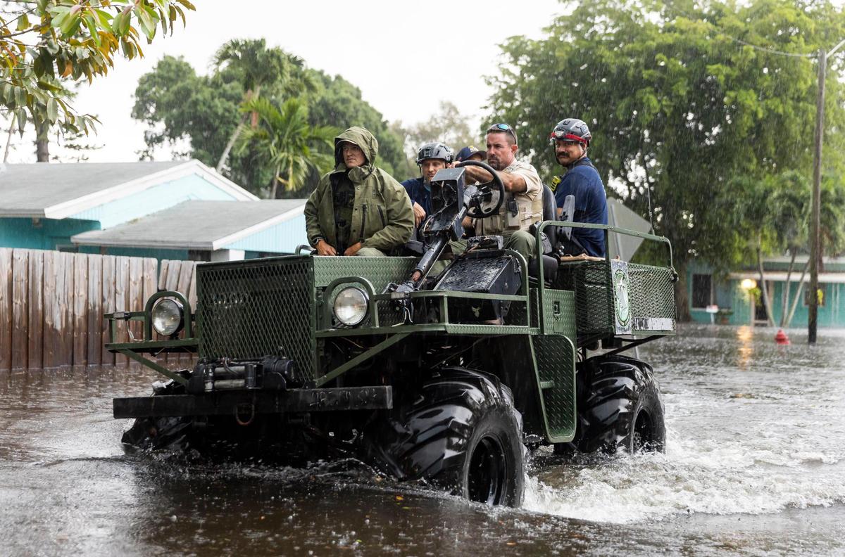 Broward County’s analysis of its future flooding risk was made more urgent by the April 2023 rainbomb that led to rescues in Edgewood.