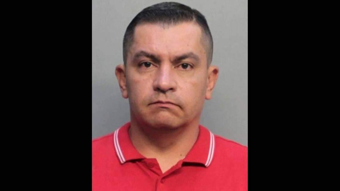 Christian Vidal, 42, of Miami was arrested and charged with sexual battery on May 22, 2019.