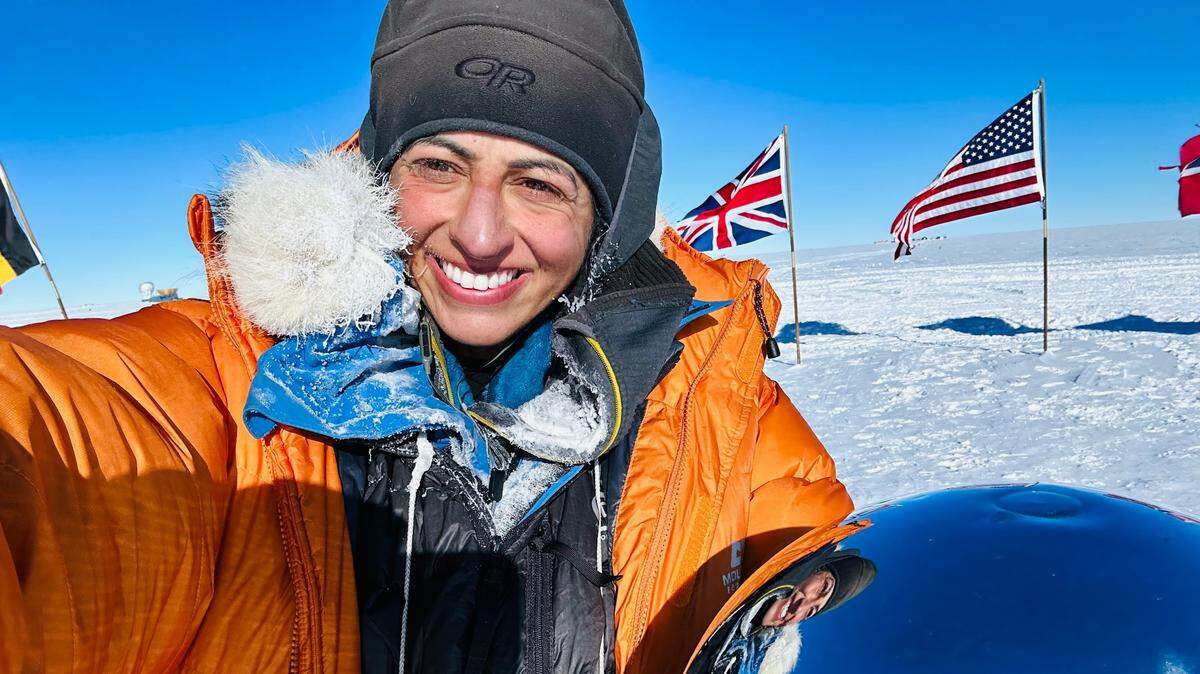 Capt. Preet Chandi skied across Antarctica for 70 days to set a world record for “furthest unsupported solo Polar” ski trek, officials said.