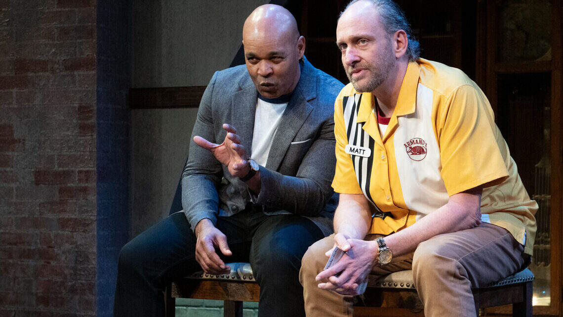 Review: At GableStage, ‘King James’ reigns in endearing buddy story