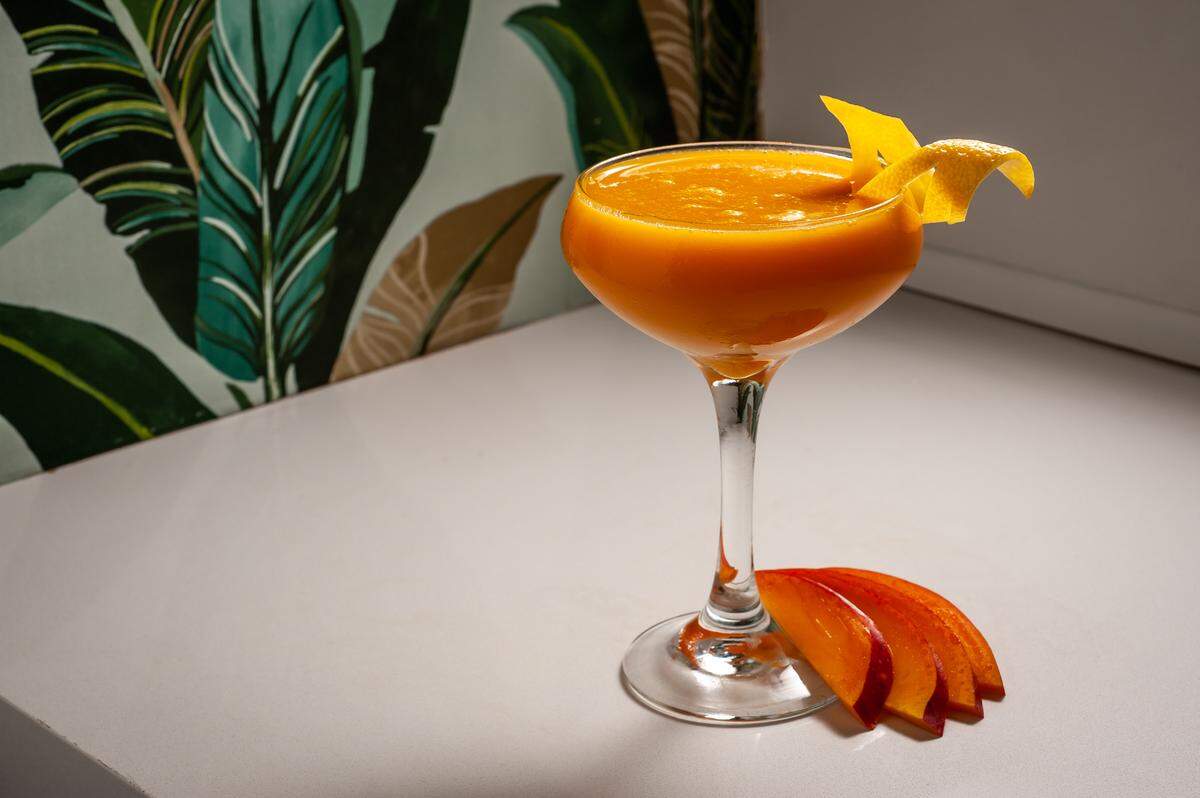 The Mangopolitan at Cocktails.