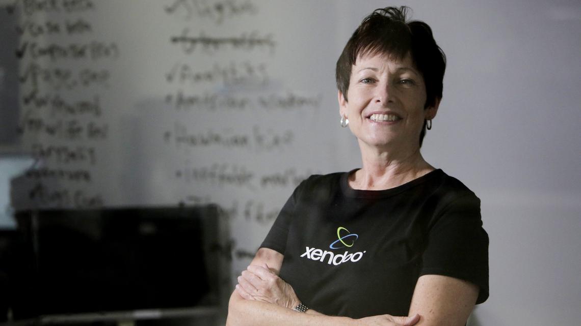 Fort Lauderdale, FL, June 26, 2019 - Lillian Roberts, Co-Founder of Xendoo in her office. Xendoo, is an online accounting and bookkeeping company located at 5300 Powerline Road, Ft. Lauderdale, Florida