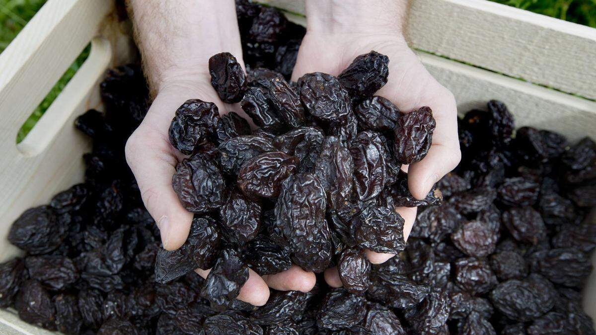 Prunes can be enjoyed as a snack or in trail mix, added to cereal or oatmeal, used in baked goods as a butter substitute, and in stews or sauces. Bone benefits are also available from a half cup of prune juice.