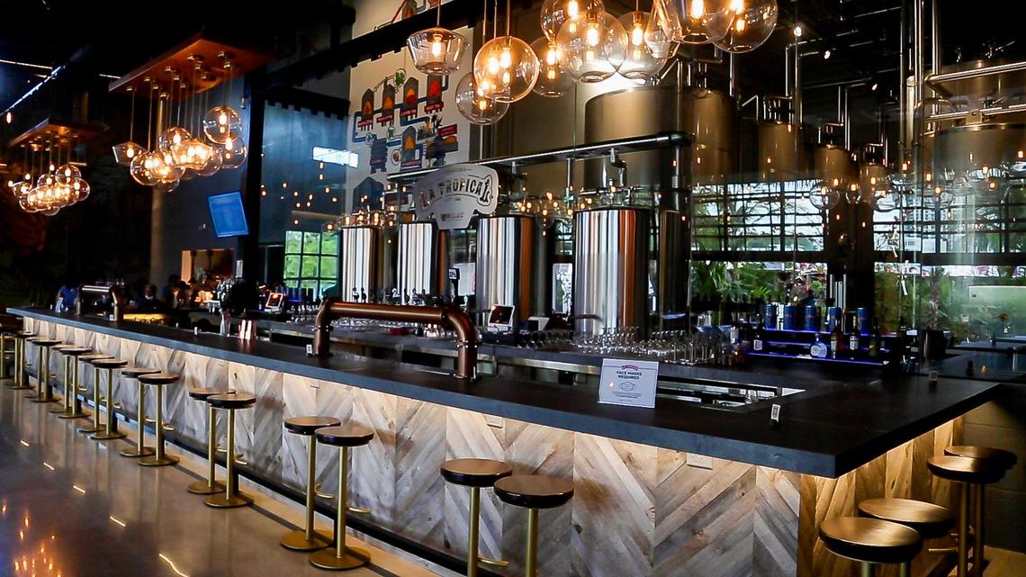 Cerveceria La Tropical in Wynwood, Florida, on Wednesday, February 17, 2021.
