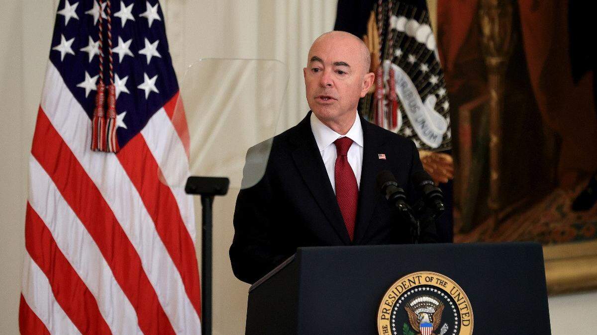 Alejandro Mayorkas, secretary of Homeland Security, has warned Cubans and Haitians not to try to come to the United States.