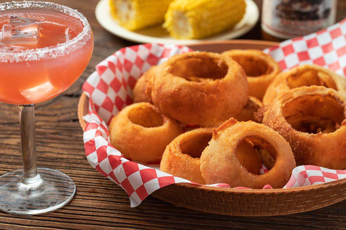 Onion rings at Shorty’s Bar-B-Q