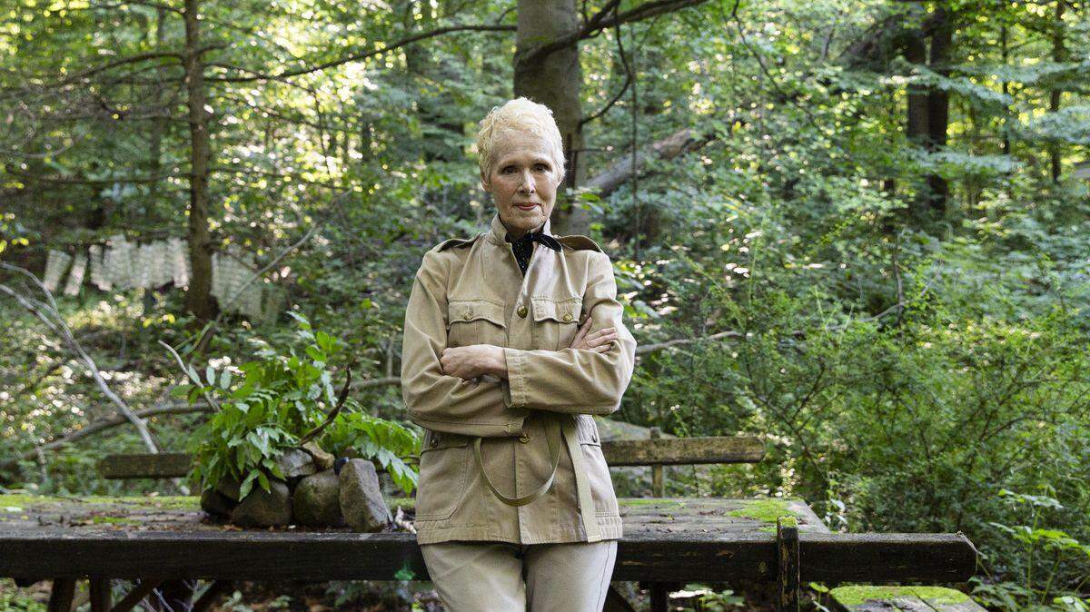 In her new book, E. Jean Carroll, an advice columnist, says she was raped by Donald Trump in the dressing room of a New York department store.