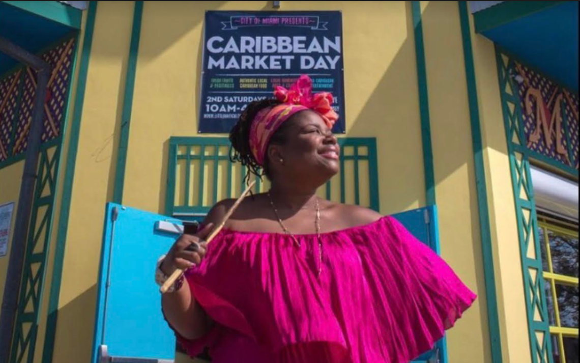 The fired manager of the Haitian Cultural Center, Sandy Dorsainvil