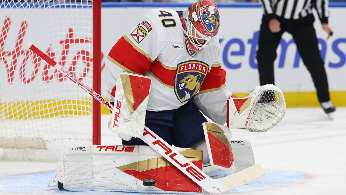 Panthers’ starting goaltender out with injury. What’s the plan in his absence?
