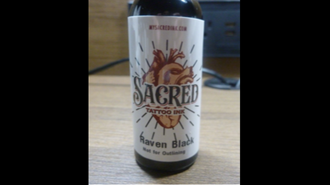 Sacred Tattoo Ink in Raven Black