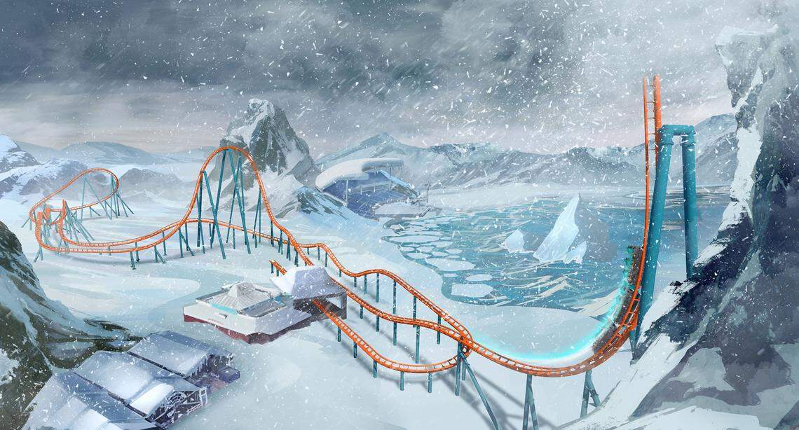 Ice Breaker will open in Spring 2020 and will be near the Wild Arctic Attraction.
