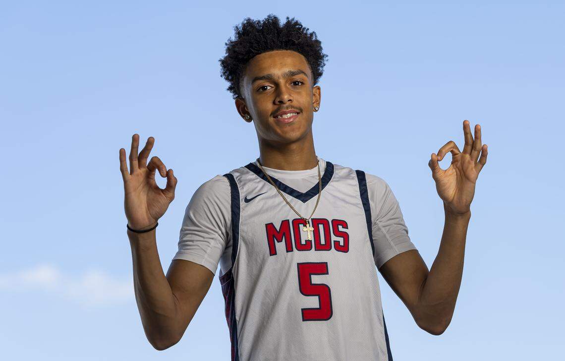 Miguel Orbe, Miami Country Day School, Basketball. All-Miami players photographed at Brian Piccolo Sports Park on Wednesday, March 25, 2026, in Cooper City, Fla.