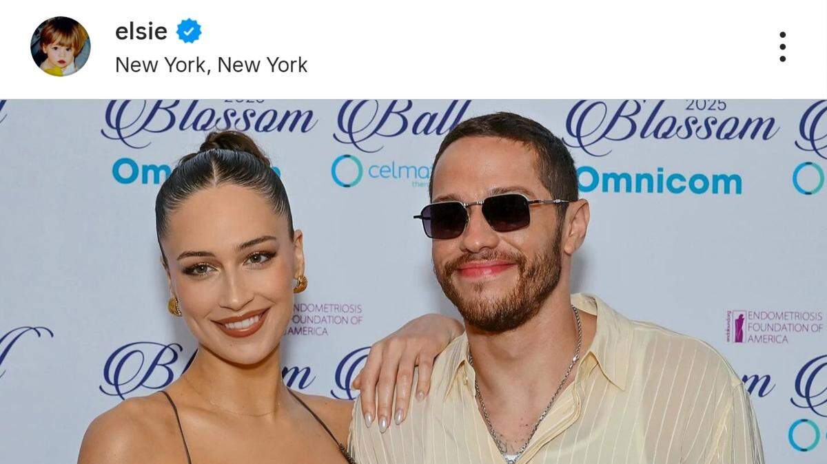 pete davidson with girlfriend elsie hewitt