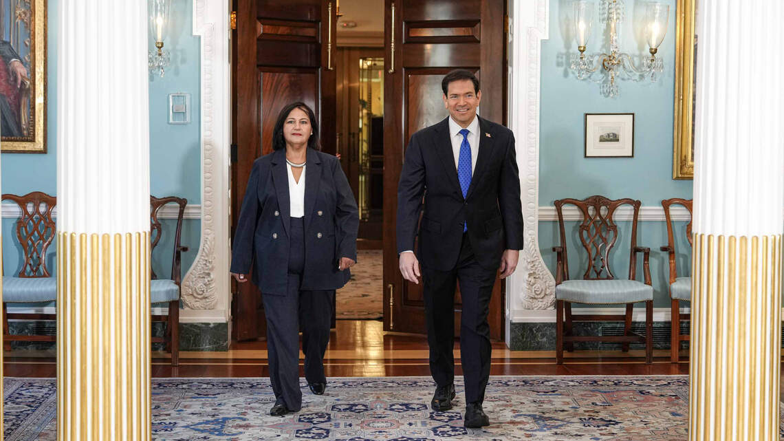 Rubio backs Venezuela transition talks but offers no timeline for elections