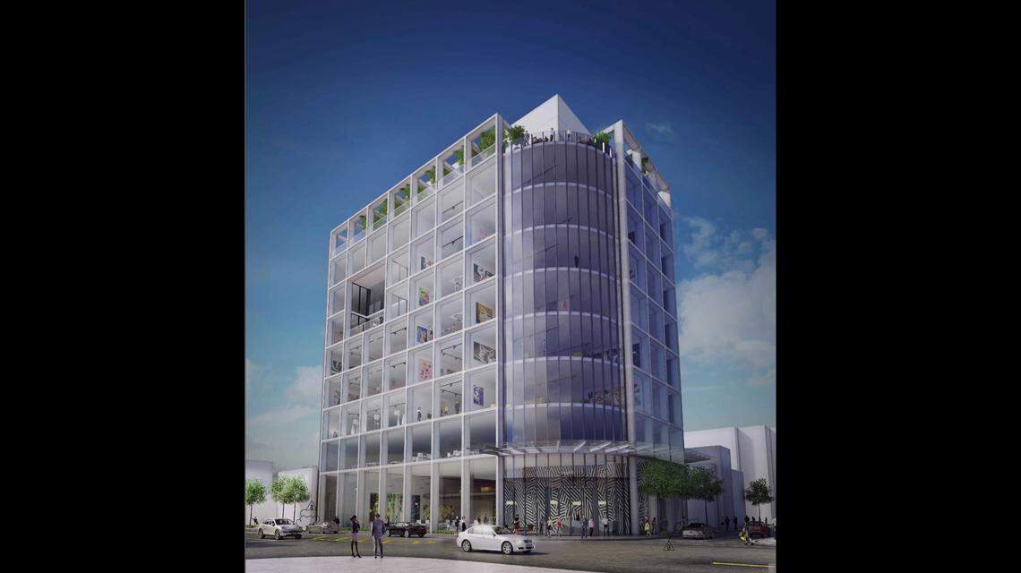 BH3’s 9-story retail space slated for the Design District.