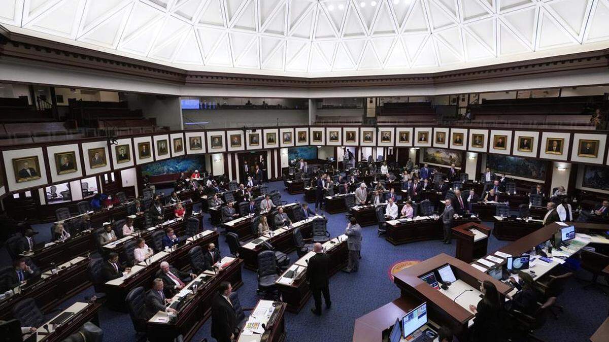 The next session of Florida’s Republican-majority Legislature begins in March.