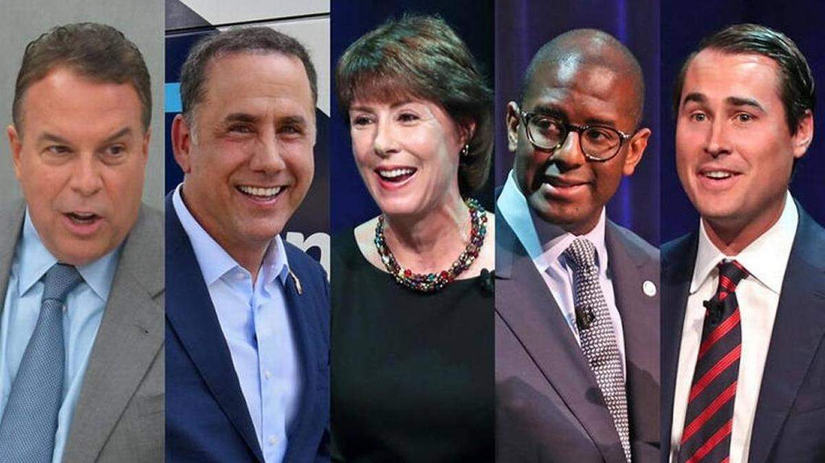 The five Democratic candidates for Florida governor — Jeff Greene, Philip Levine, Gwen Graham, Andrew Gillum and Chris King — debated for the final time Thursday in Palm Beach County.
