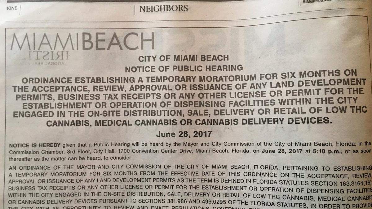 Republican lawmakers in the Florida Legislature want to eliminate the requirement the governments run public notices in newspapers.