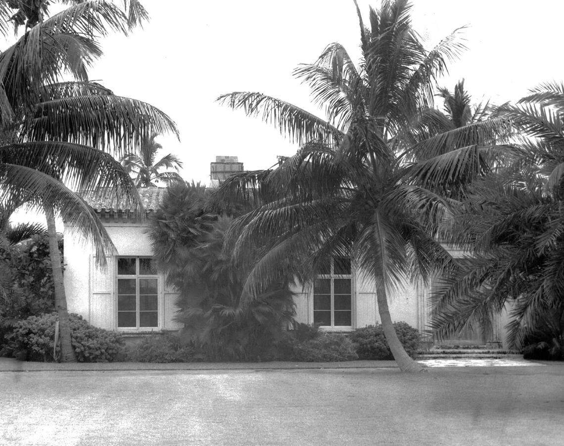 In 1940, the Indian Creek Village home of Councilman Harold S. Matzinger, retired New York stock broker.