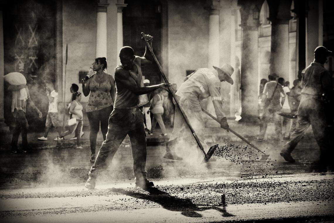 “El Ritmo del Cuidad,” photograph by Duwane Coates. From the MoCAAD show “Reconstructing Identity” through June 26, 2019.