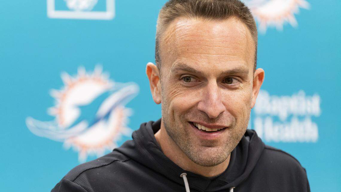 ‘About his business.’ What impression has coach Jeff Hafley made on the Dolphins?