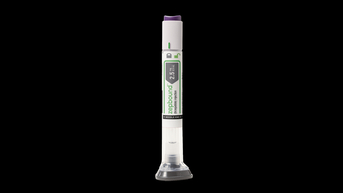 Zepbound is a once weekly injection that stimuates insulin production, decreasing appetite and causing weight loss, Eli Lilly says.