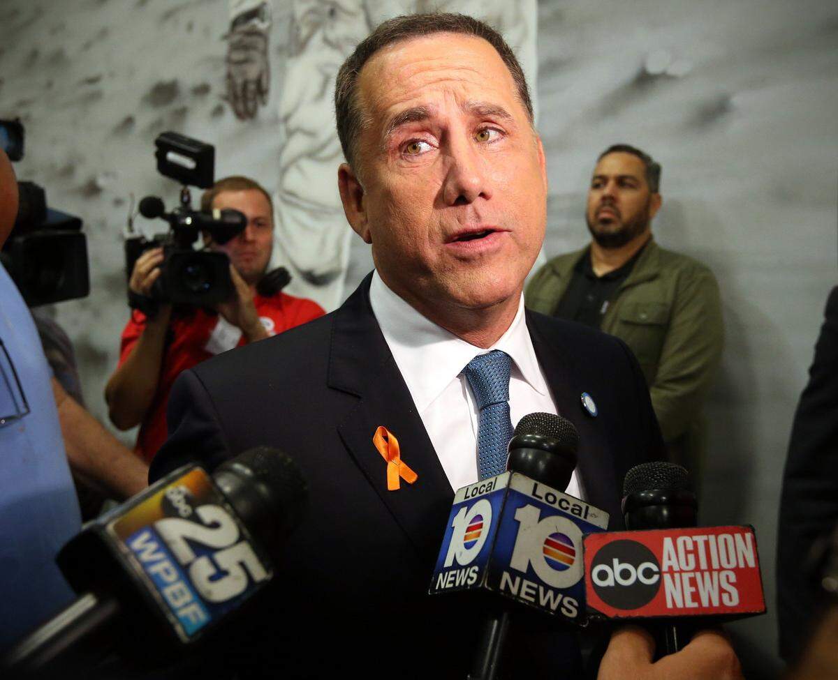 Philip Levine, former mayor of Miami Beach and a Democratic candidate for governor who lost in the primary, says he thinks he handed Jeffrey Epstein his business card once.