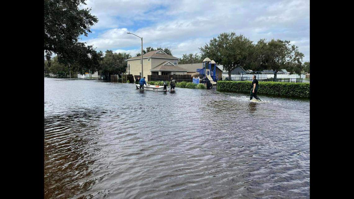 Hurricane Milton caused flooding in multiple parts of Pasco County, where Moira Bossard was found dead in her submerged Toyota, the sheriff’s office reports.