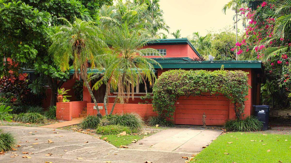 The Miami Springs home where a 72-year-old woman was found dead by police.