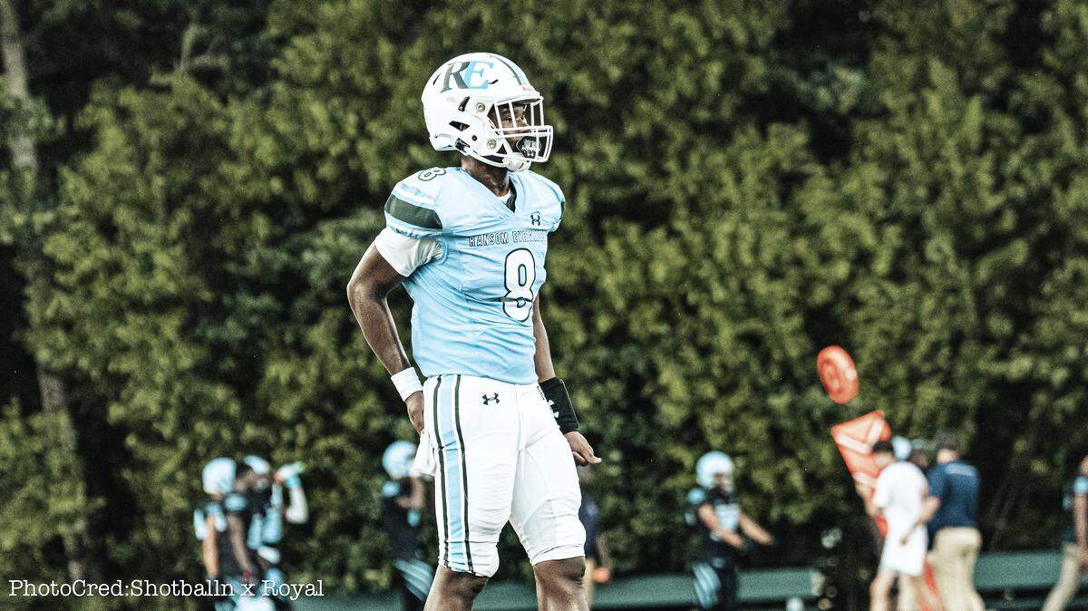 Ransom Everglades quarterback Neimann Lawrence was voted the Miami Herald’s Miami-Dade Athlete of the Week by the fans after completing 17 of 19 passes for 315 yards and throwing six touchdown passes in a 48-0 win over Pembroke Pines Somerset Academy.