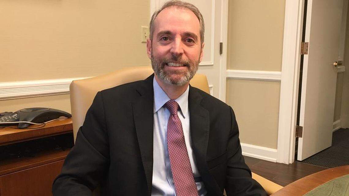 Shane Strum, Gov. Ron DeSantis’ chief of staff, will become Broward Health’s new CEO on March 8.