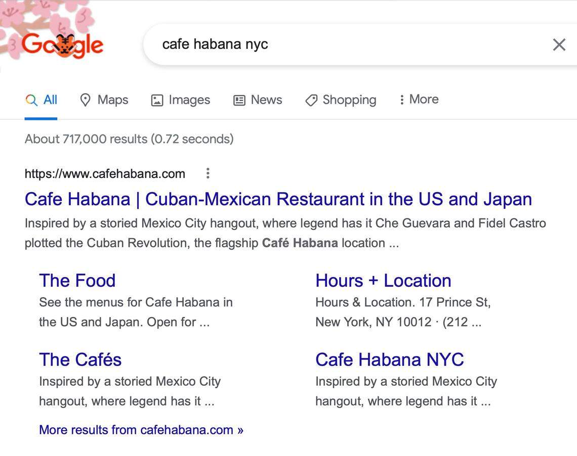 The original backstory for Café Habana has been scrubbed from its website after strong reactions in Miami.