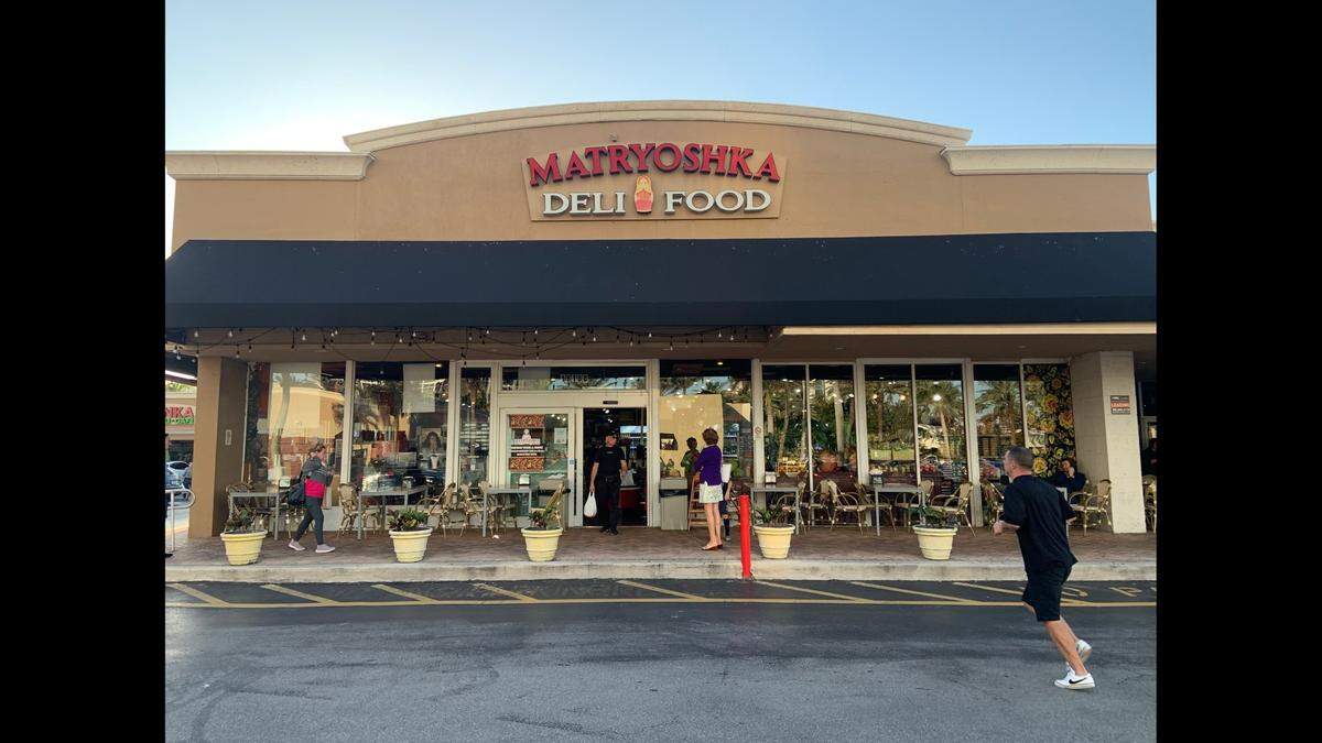 Matryoshka Deli Food, 18100 Collins Ave., in Sunny Isles Beach