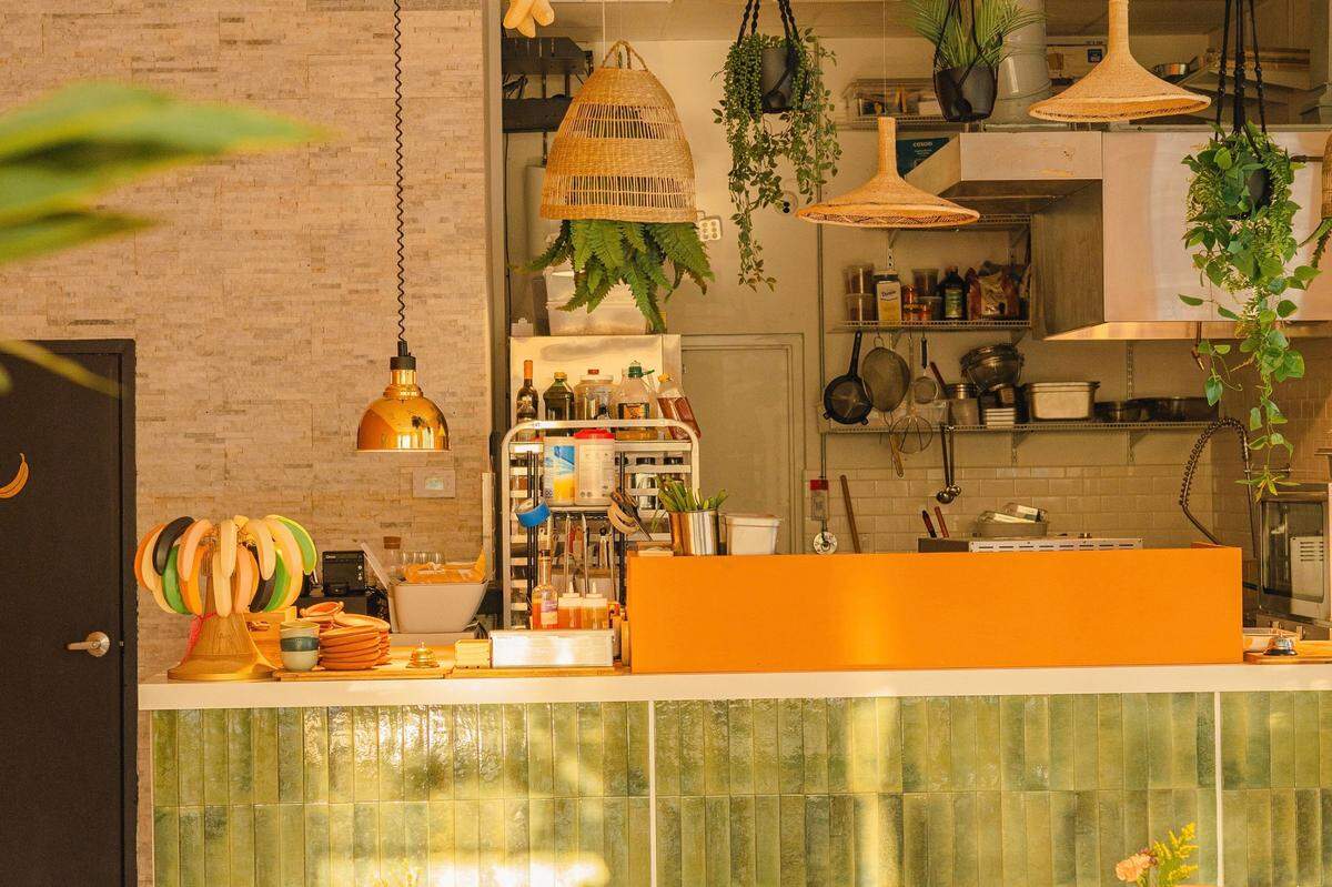 The counter at Cotoa in North Miami.