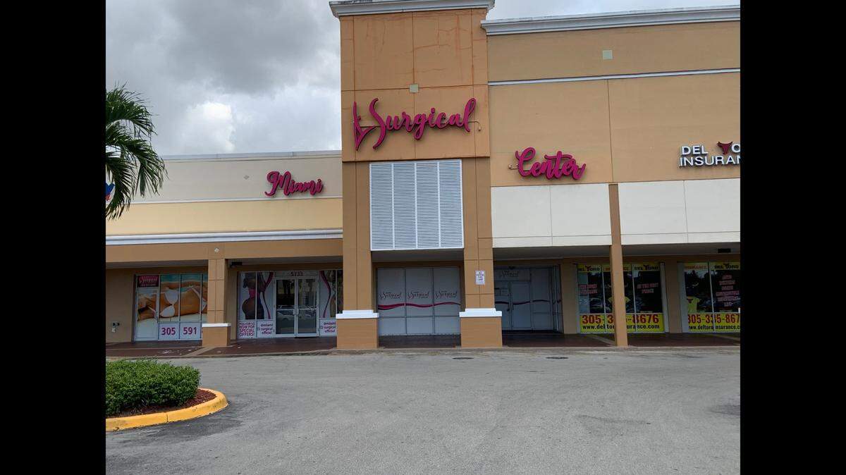 Florida Department of Health inspectors had problems with Miami Surgical Center, 5733 NW Seventh St.