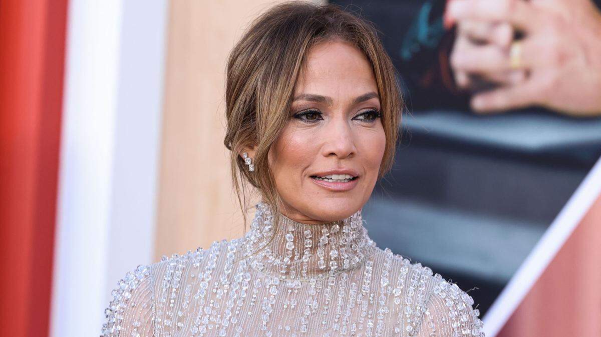 American actress, singer and dancer Jennifer Lopez, wearing an Antonio Grimaldi dress and Shiphra jewelry, arrives at the World Premiere of Amazon Studios’ and Skydance Media’s ‘Air’ held at the Regency Village Theatre on March 27, 2023, in Westwood, Los Angeles. (Photo by Xavier Collin/Image Press Agency/Sipa USA)