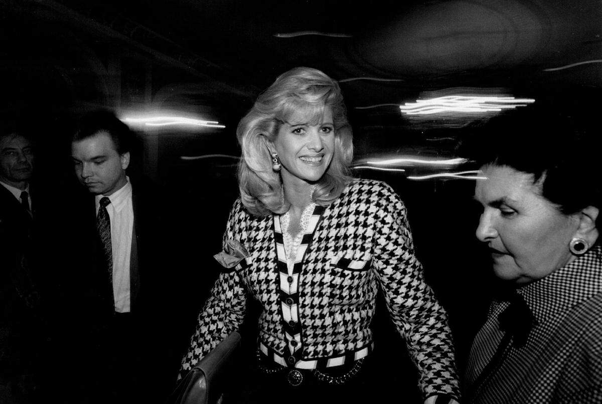 Ivana Trump at Trump Plaza.