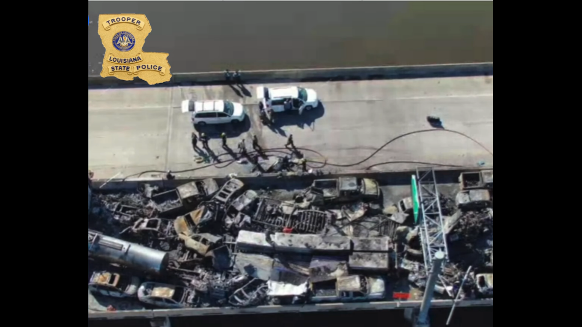 A thick wall of “superfog” may be to blame for a chain-reaction crash that saw 168 vehicle pile up on Interstate 55 just west of New Orleans, according to Louisiana State Police.