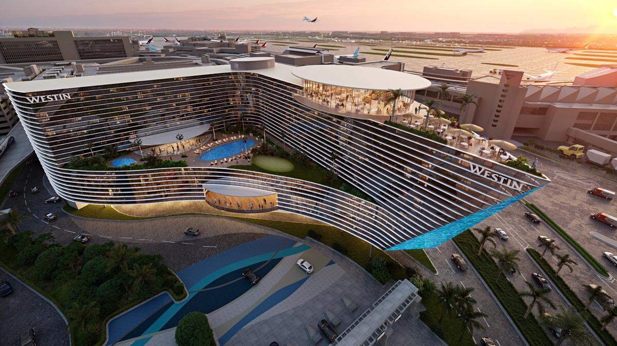 A new Westin hotel is set to open at Miami International Airport in 2027.