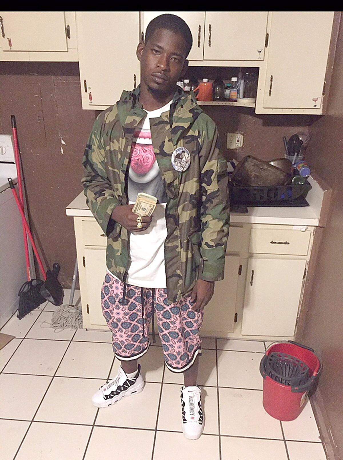 Pictures provided by the family of Juvon Leroy Simon, 23, who was killed during a police-involved shooting.