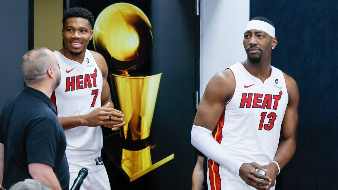 Bam looking forward to Heat possibilities with Giannis: ‘You feel the energy, you feel the shift’