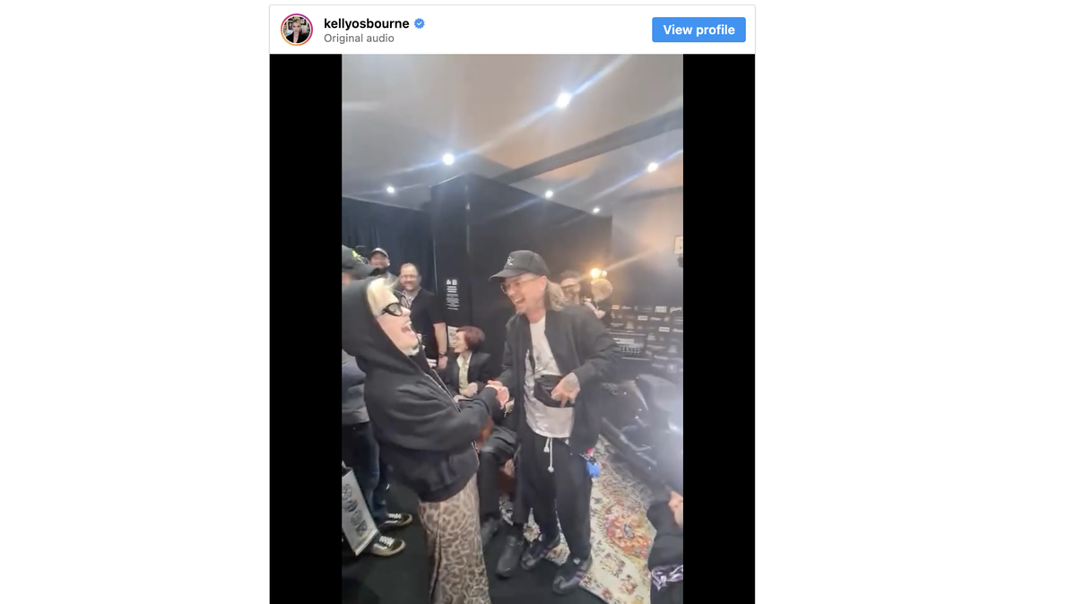 Kelly Osbourne shares video of her engagement to Sid Wilson.