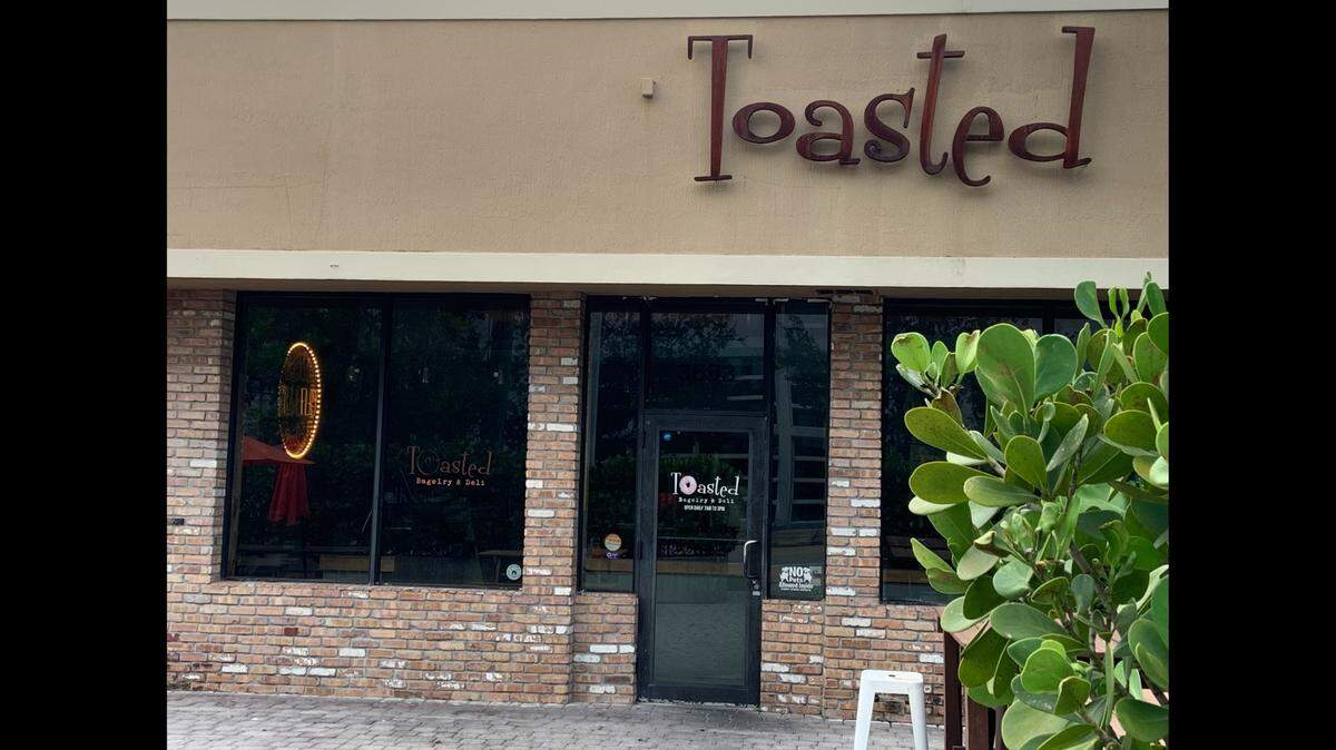 Toasted Bagelry & Deli, 3693 SW 22nd Terr.