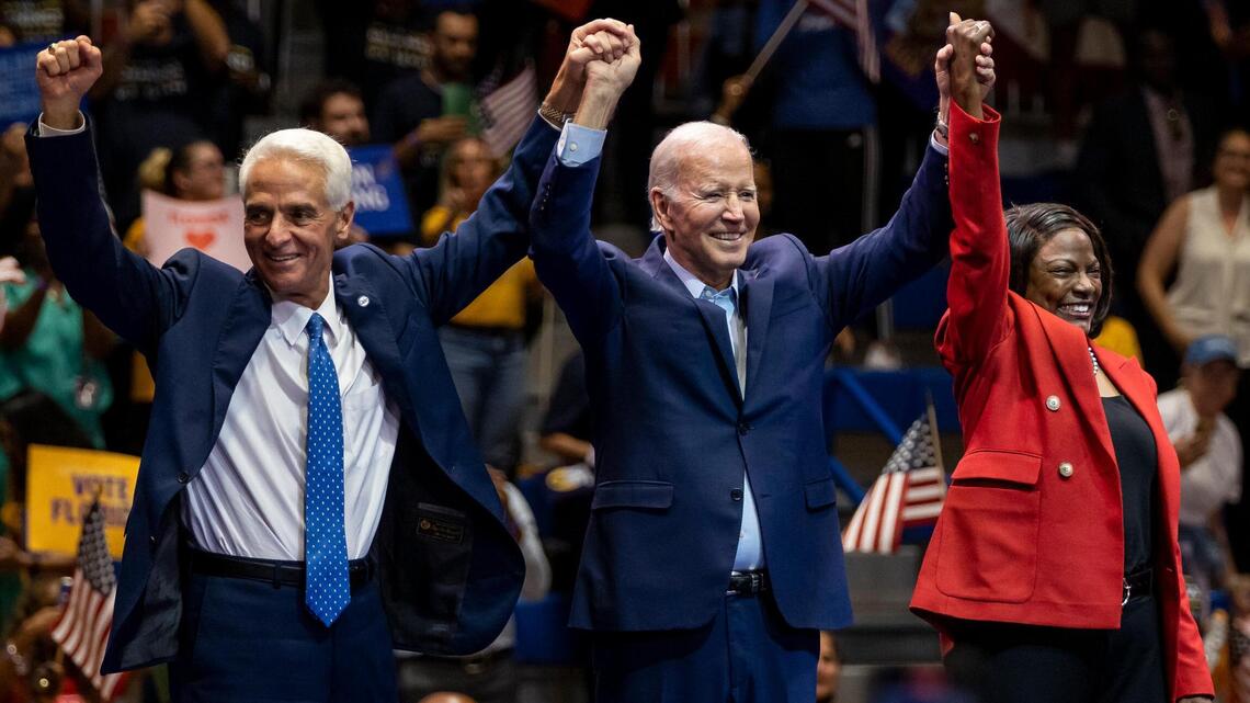 Biden campaigns for Democrats in South Florida. Is he too late for it to matter?