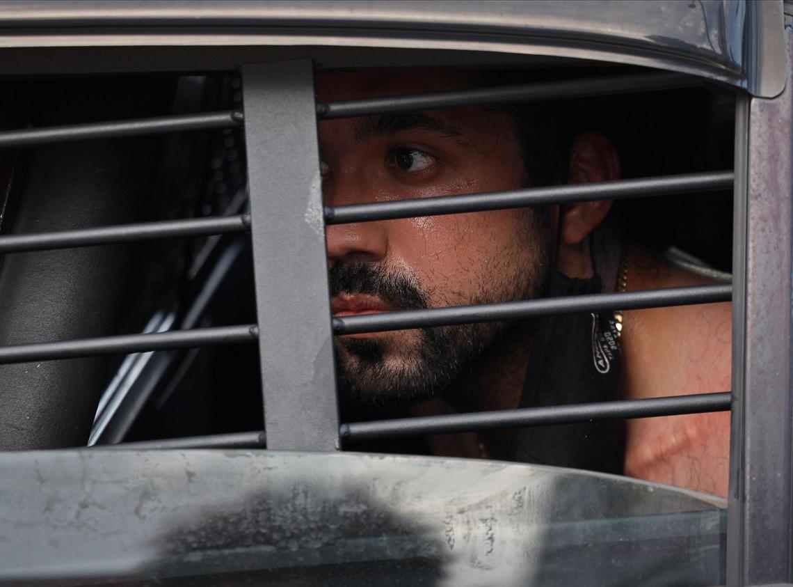 Several protesters were arrested after a group at Bayside defaced a statue of Columbus and one of Ponce de Leon on Wednesday, June 10, 2020.