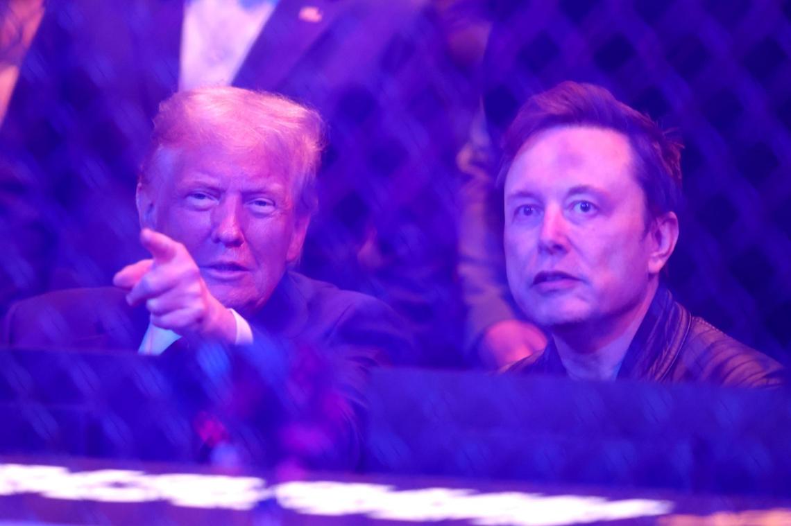 Trump and his new best billionaire bud envision the future.