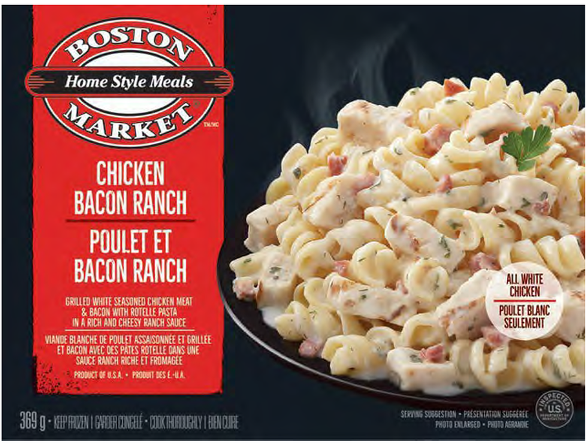 Boston Market Chicken Bacon Ranch