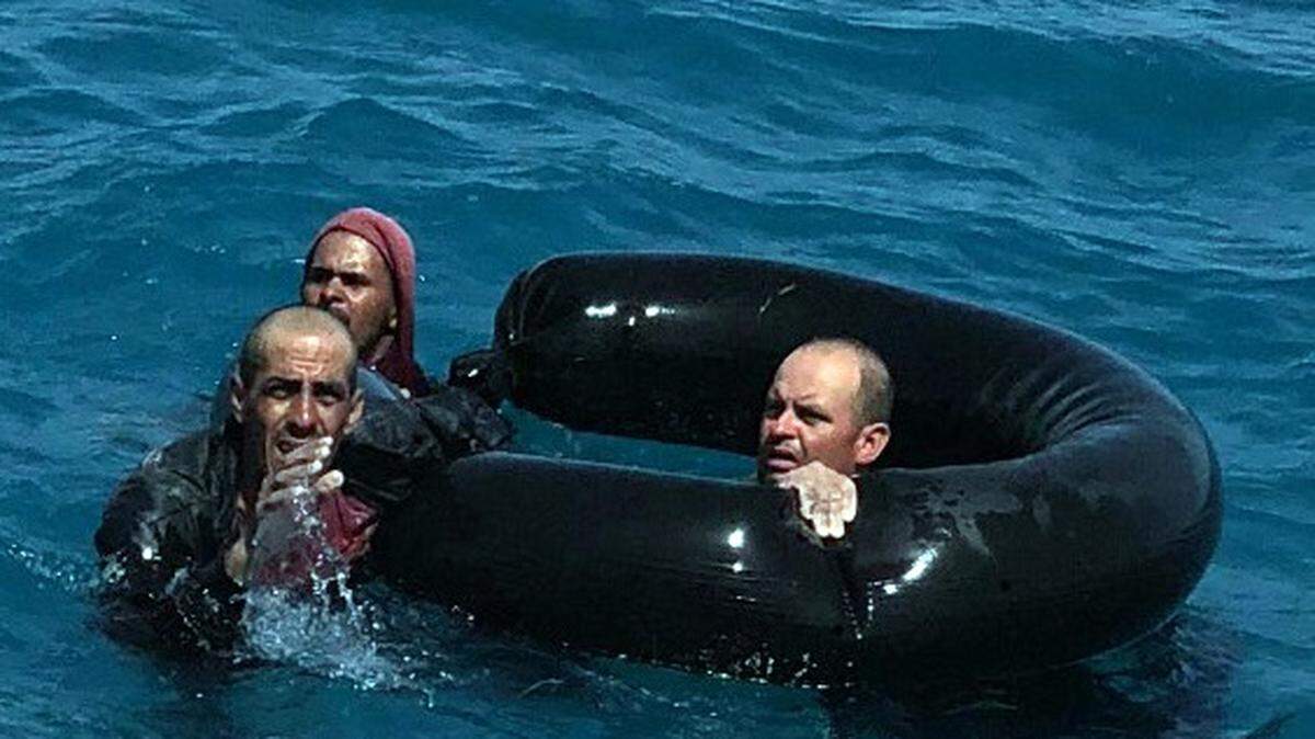 Three Cuban migrants were found floating in the sea off Key West on Saturday, July 7, 2018.
