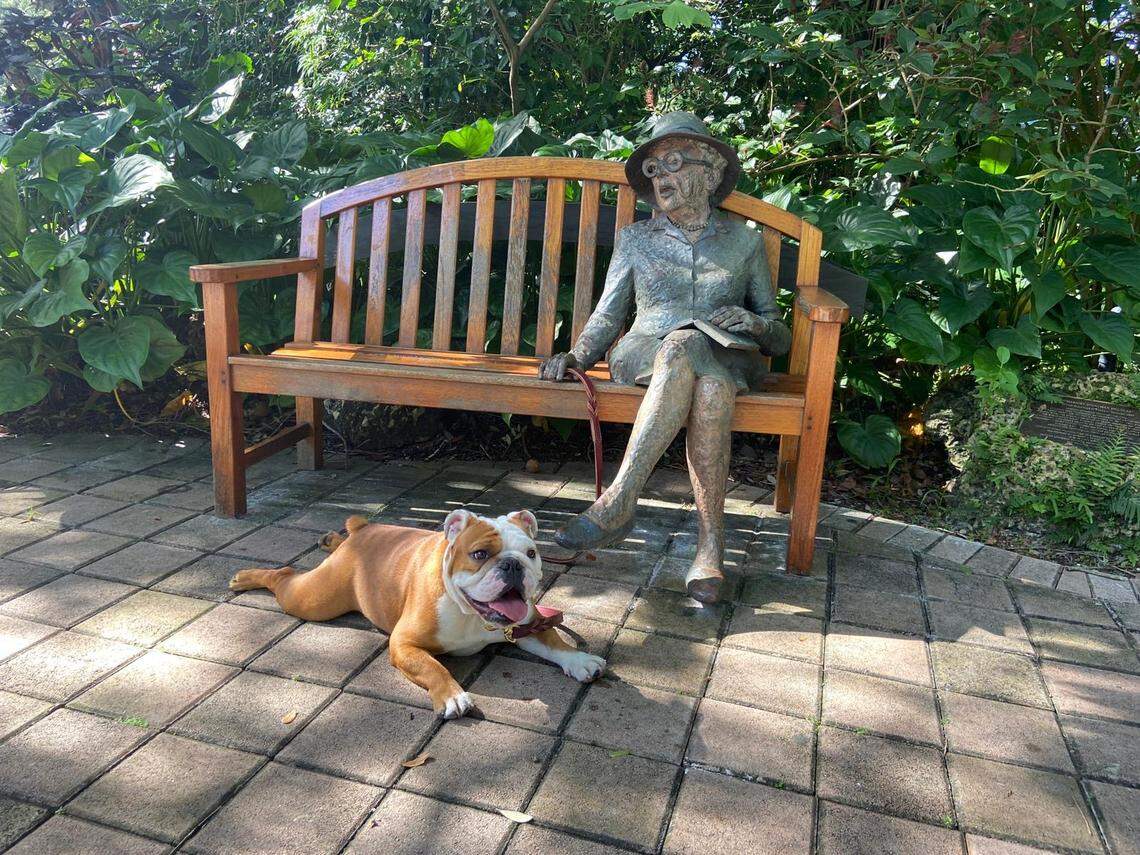 Bring your pup to Fairchild on Thursday evenings in August. Even Marjory Stoneman Douglas approves.